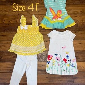 GIRLS SUMMER BUNDLE- Size 4/4T
